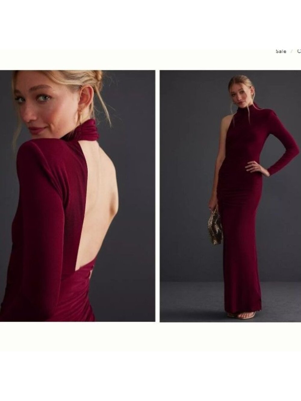 Anthropologie MISHA Pauline Maxi Dress Formal Chic Glamorous Designer Womens 4
